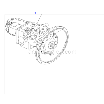 PC78US-6 المضخة الهيدروليكية المضخة الرئيسية 708-3T-00240